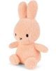 Плюшена играчка от колекцията Miffy на Bon Ton Toys: Плюшена играчка Miffy Terry - бледооранжев заек, 23 см - меко зайче със светла прасковена козина, дълги уши, кръгли черни очи, нос и уста във формата на буквата Х.-2-thumb