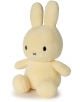 Плюшена играчка Miffy Terry - бледожълт заек с дълги изправени уши, черни овални очи и малка X форма на устата, с височина 33 см. Автентичен дизайн от Bon Ton Toys.-2-thumb