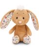 Плюшена играчка Nici - кремаво зайче, 20 см, с дълги меки уши и цветни лапи. Очарователен подарък за деца - има бели пухчета, черни очи и розов нос. Подходящ избор за всеки повод!.-4-thumb