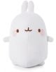 Плюшена играчка Ничи Моланг, 12 см, е пухкаво бяло зайче с малки лапички, розови бузки и мило усмихнато личице-идеален мек спътник за гушкане.-thumb