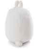 Плюшена играчка Nici Molang с близалка, 24 см, е мека бяла плюшена играчка със заоблена форма, малки изправени уши и кръгла опашка, показана отзад в семпъл, минималистичен стил без видими черти на лицето.-6-thumb