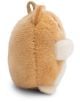 Мека плюшена играчка за хамстер от колекцията Nici Mymochi Minis със светлокафява козина, бяло коремче и лапички, малки кръгли ушички и малка примка на върха - предлага се в Книжарница Orange.-2-thumb
