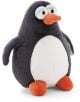Плюшена играчка Nici - Пингвинът Хорхе, 20 см, с черно тяло, бял корем, оранжеви клюн и крака, големи очи с бели вежди-изработен от рециклирани материали за еко ефект.-1-thumb