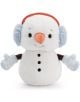 Плюшена играчка Nici - Снежен човек, 15 см: мек и гушкав снежен човек с небесносини ушанки, оранжено носле, черни копчета за очи, светлосини ръкавици и усмивка. Перфектен за прегръдки!.-2-thumb