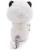 Плюшена играчка Nici - Снежният леопард Eleni, 20 см., седящ, е с черни уши, раирана опашка и бледосиви ивици по задните крака.-8-thumb