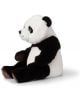 Плюшена играчка WWF - панда, 23 см е мека черно-бяла плюшена играчка панда с бяло лице, черни уши, ръце и крака, както и кафяви акценти на краката. Перфектно допълнение към колекцията ви от плюшени играчки!.-2-thumb