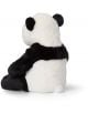 Плюшената играчка WWF - панда, 23 см, седи с гръб към камерата и показва своите черно-бели уши, опашка и пухкава козина.-3-thumb
