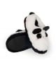 Плюшени пантофи Legami - Panda, размер 35-38: бели и черни зимни пантофи с бродирани очи, уши и розови бузки, наподобяващи панда. Перфектни за уют у дома.-5-thumb