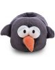 Плюшени пантофи Nici - Пингвинът Хорхе, размер 36-39: черен плюшен пингвин с големи бели очи и оранжев клюн-идеални за подарък на деца.-4-thumb