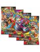 Pokеmon TCG: Mega Evolution 01 Booster включва четири цветни опаковки, всяка от които с Lucario, Gardevoir, Venusaur или Charizard. Всеки пакет съдържа 10 допълнителни карти с покемони за вълнуващи битки и колекциониране.-1-thumb