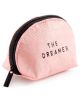Светлорозов Портмоне за монети Miquelrius Tyvek The Dreamer с цип и надпис "THE DREAMER" с черни главни букви отпред.-thumb