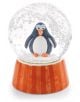 Преспапие Nici - Пингвинът Хорхе е снежна топка с малък, анимационен пингвин върху бял сняг, оранжева основа и блестящ брокат-чудесен подарък или зимна декорация.-2-thumb