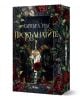 Корица на книга с меч с овнешки рога и червена роза на дръжката, заобиколен от тъмни лози и червени рози. Заглавието на български гласи Прокълнатите от Харпър А. Уудс.-1-thumb