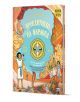 Корица на "Избери и завърти!: Проклятието на фараона, книга-игра" представя Древен Египет с пирамиди, фараон, богове, тайнствена жена в бяло и цветно колело-подчертани са изборите на читателя.-1-thumb