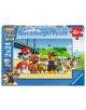 Комплект 2 детски пъзела Ravensburger по 24 части, Пес Патрул - Ravensburger - 4005556090648-1-thumb