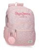 Раница Pepe Jeans - Mia, Light Pink, с две отделения и преден джоб, 44 см - Pepe Jeans - Joumma Bags S.L. - Момиче - Pepe Jeans - Mia - 8447444017584-1-thumb