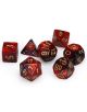 Комплект зарчета за настолни игри Chessex: Opaque Polyhedral лилави, 7бр. - Chessex - Chessex - 601982022891-thumb