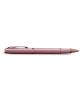 A Parker IM Mauve ролер, с кутия, в елегантен модерен дизайн и лъскава повърхност, е показан хоризонтално на бял фон.-3-thumb