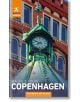 Корица на Rough Guides Walks and Tours Copenhagen: Копенхаген: Пътеводител с електронна книга показва зелена медна часовникова кула и сграда от червени тухли. Включва безплатна електронна книга, пешеходни маршрути и изваждаща се карта. Текст: Пътеводител:-thumb