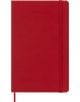 „Седмичен тефтер-органайзер Moleskine 18 месеца“ – Червен (юли 2026 – декември 2027) е червен органайзер с твърда корица във формат А5, с еластична лента, релефни дати на корицата и червена лента за отбелязване на страницата за лесен достъп.-2-thumb