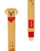 Сет изтриваеми гел химикалки Legami Fur-ever friend, 3 бр. - Legami - Legami - Legami - Extraordinary Stationery - 8052694123932-4-thumb