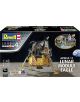 Сглобяем модел Revell - Apollo 11 Лунен модул Eagle: илюстрация на лунния модул на Луната, бадж за 50 години от кацането, данни за мащаб, части и възраст. Перфектен избор за фенове на космическите мисии.-1-thumb