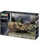 Кутия със сглобяем модел Revell - Джагдпанзер IV L-70, 1:76 мащаб, 83 части, дължина 11.2 см, изобразен на фон с военен разрушен пейзаж.-1-thumb