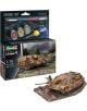 Сглобяем модел Revell - Джагдпанзер IV L70 в мащаб 1:76. Комплектът съдържа 83 части, дължина на модела 11.2 см, включени бои, лепило и четка. Кутията показва готовия модел и детайли за комплекта.-2-thumb