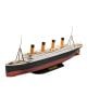 Сглобяем модел Revell - Титаник с черно-бяло-червена обшивка, четири жълто-черни комина и стойка с надпис RMS TITANIC-идеален избор за колекционери на мащабни модели.-3-thumb