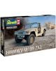 Кутия за Сглобяем модел Revell - Военен камион М1097А2 с детайлен бежов HMMWV на прашен терен с друго бронирано превозно средство зад него. Марката и текстът на модела се виждат върху опаковката.-1-thumb