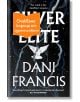 Корица на книгата Silver Elite с бяла птица в полет на тъмен звезден фон, с оранжев стикер с български текст, който частично покрива заглавието.-thumb