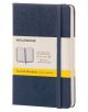 Син джобен тефтер Moleskine Classic Sapphire Blue с твърди корици и листа на малки квадратчета - Moleskine - Moleskine - Жена, Мъж - Moleskine - Classic - 8051272893724-1-thumb