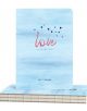 Скицник Drasca Hearts in the sky А5, 112 листа - Drasca - Drasca - Момиче - Drasca - Love Is In The Air - 2210000002869-thumb