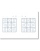 Две частично запълнени решетки за судоку с размери 9x9 от Sudoku (Arcturus Elegant Puzzles), обозначени като 2 и 3, са центрирани на бял фон - идеални за бърза мозъчна тренировка и за любителите на интересни судоку предизвикателства.-2-thumb
