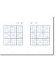 Судоку (Arcturus Elegant Puzzles) съдържа два джобни пъзела 9x9 - пъзел 22 вляво и 23 вдясно - с попълнени числа, идеални за бърза мозъчна тренировка на чисти бели страници.-3-thumb