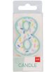Свещ за рожден ден Folat Sprinkles - Цифра 8 - Folat - Folat - Момиче - 8714572241786-2-thumb