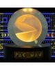 Светещата кристална топка Fizz Creations - Pac-Man е уникална декоративна лампа в стъклена сфера с черна основа и ретро лабиринт - перфектен подарък за всеки фен на класическите игри.-7-thumb