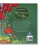 Задната корица на "Световна класика за деца: Магьосникът от Оз" има големи червени макове и зелени листа по левия и долния ръб, с декоративен златен текст на зелен фон.-6-thumb