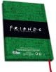 Тетрадката Тефтер ABYstyle Friends Central Perk A5 е с рисунки, фрази, черна лента с логото на F.R.I.E.N.D.S, книжка с червена панделка и забавни елементи от Central Perk - идеална за всеки фен на поредицата!.-6-thumb