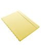 Тефтер Filofax Notebook Classic Pastels A4 Lemon със скрита спирала, ластик и линирани листа - Filofax - Saffiano - 5015142283964-2-thumb