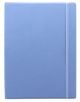 Тефтер Filofax Notebook Classic Pastels A4 Vista Blue със скрита спирала, ластик и линирани листа - Filofax - Saffiano - 5015142284046-1-thumb