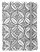 Тефтер Filofax Notebook Impressions Pocket Grey / White със скрита спирала и линирани листа - Filofax - 5015142284855-1-thumb