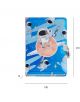 Тефтерът Miquelrius Back2Fun Holographic Astronaut е син дневник с анимационни астронавти и планети, заключване от дясната страна и размери 210 × 148 × 14 mm.-4-thumb