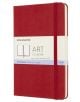 Тефтер Moleskine Art Sketchbook Medium Scarlet Red с твърди корици - Moleskine - Moleskine - Жена, Мъж - Moleskine - Art - 8053853603111-1-thumb