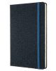 Тефтер Moleskine Limited Editions Blend Collection Blue Tissu с твърди корици и линирани страници - Moleskine - Moleskine - Жена, Мъж - Moleskine - Blend - 8053853603685-2-thumb