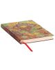 Тефтер Paperblanks - Bavarian Wild Flower Midi, 13 х 18 см. - Paperblanks - Paperblanks - Жена - Paperblanks - Brocaded Paper - 9781439772638-2-thumb