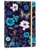 Тефтер Victoria's Journals Smyth Flexy Art Blue Florals A6 с твърди корици, 96 листа - Victoria's Journals - Victoria's Journals - Жена - Victoria's Journals - Smyth Flexy Art - 4895198634542-thumb