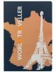 Тетрадка Ancor World Traveller А5, 48 листа с широки редове - Ancor - Ancor - Момиче, Момче - 5604730124347-1-thumb