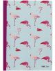 Тетрадка Next Flamingo Flexi B5 с две теми, 64 листа с широки редове - Next - 5202153030629-2-thumb