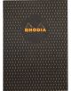 Тетрадка Rhodia Heritage Moucheture Black, 64 страници на широки редове - Rhodia - Clairefontaine - France - Heritage - 3037921171158-1-thumb